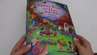 Usborne - Fairies, Pixies and Elves sticker book