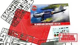 Official Unboxing Airfix- de Havilland Chipmunk T.10/T.20 (A04105A)
