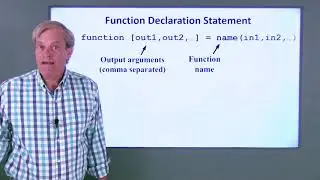 Lesson 8 - Function Files