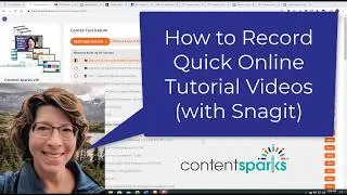 Record Online Tutorial Videos With Snagit - Screenshare Videos