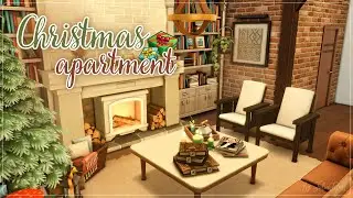 Рождественская квартира🎁🎄│Строительство│Christmas Apartment│SpeedBuild│NO CC [The Sims 4]