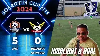 Prajurit JAS Runtuhkan Bedenk Soccer 5 Gol Tanpa Balas