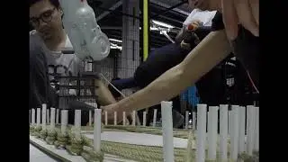 Biyomalzeme ile Tasarım: Robotla Biyokompozit Örüntü Uygulaması - TU Delft & İzmir Ekonomi Uni.