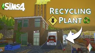 Sims 4 Speed Build: Recycling Plant