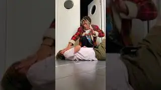 Sleeping prank on my roommate ... 