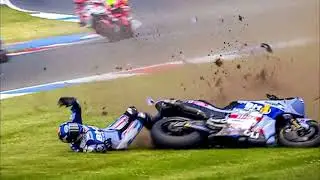 Álex Márquez crash | motogp terrifying crash | Álex Márquez accident 