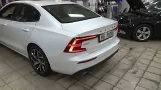 Volvo s60 .Переделка задних фонарей с Америки под Европу