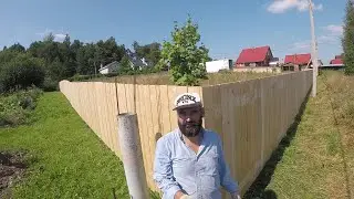 Деревня Соснино (забор, дни 40-41)