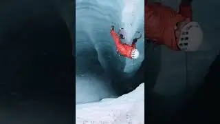 Imagine belaying this…