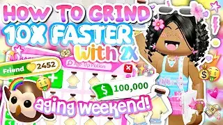 HOW TO GRIND 10x FASTER WITH 2X AGING WEEKEND! ✨🤑💸