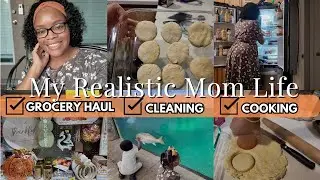 Realistic Days In My Life Trader joe's, Aldi Haul, Meal Prep, Mom Life