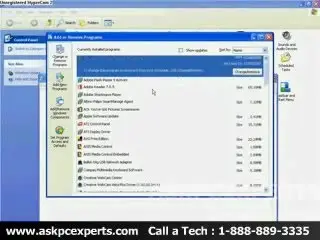 Uninstall Programs Manually