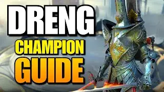 Dreng Guide: Best Build, Gear & Masteries for an HP BURN FORTRESS! | RAID: Shadow Legends