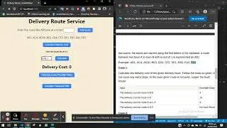 Delivery Router Map