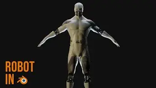 How to create humanoid Robot in Blender - short tutorial