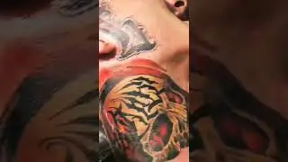 татуировка череп #shorts #tatoo #tattoo
