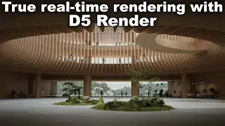 True real-time rendering with D5 that every Revit user should try!