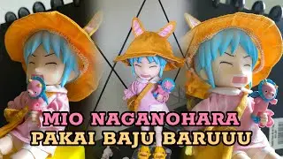 NENDOROID MIO NAGANOHARA | PAKAI BAJU BARU | ANIME JEPANG NICHIJOU