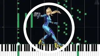Sanctuary Fortress - Metroid Prime 2: Echoes - Intermediate Piano Tutorial
