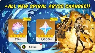 JUST IN! New Spiral Abyss Changes!! In 5.6 & The Whole 5.6 Primogem Count-Genshin Impact