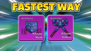 How to get Kitsune Mask and Kitsune Ribbon - Blox Fruits