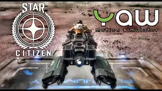 Speeder bike in YAW VR | Star Citizen