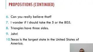 Lecture 1 Propositions and Arguments