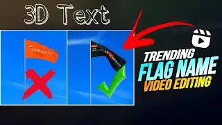 Flag Name Video Editing | Instagram Viral Flag Name Video Kaise Banaye |
