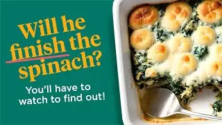 Cheesy Spinach Casserole | Kid Friendly Recipe from Nemours Children's Health & Chef Robbie Jester