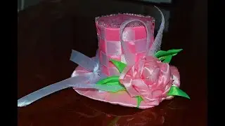 Из остатков ткани и лент