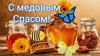 С Медовым Спасом!С Маковеем! Красивое поздравление🐝🍯