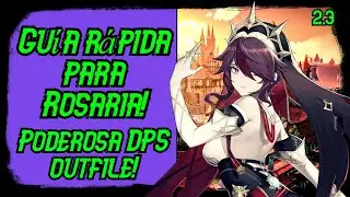 Guía/Build Rápida para Rosaria! (mejor arma, mejor set, mejor composición)-Genshin Impact