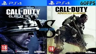 Call of Duty: Ghosts vs Call of Duty: Advanced Warfare PS4 Campaign Graphics comparison (1080p)