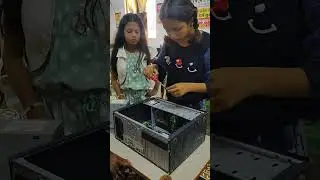 Computer Assembling in D.C.T.Ed. Computer hardware class in Nirmala Computer Education Nagbhid.