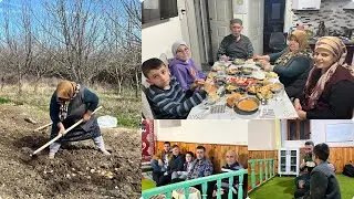 İftar yemeği bahçeye soğan ve biber tohumları 🌶️🧅 ektik