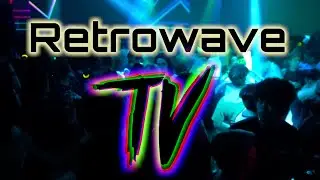 Retrowave TV Party San Junipero #SYNTHWAVE Station ID