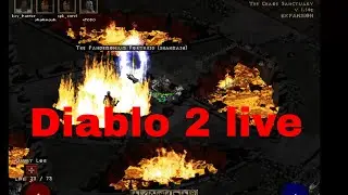 Diablo 2 live gameplay pc battlenet