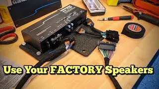 How to Amplify Factory Speakers
