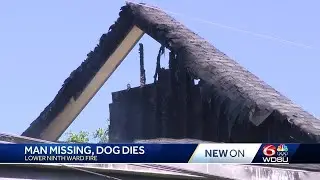 Homeowner missing after Lower Ninth Ward fire