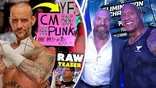 CM Punk Raw RETURN Teaser DECODED! The Rock’s Elimination Chamber Match! WWE Champion GOES DOWN!