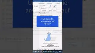 Audiospur von mp3 und mp4 in Text umwandeln mit Microsoft Word 365