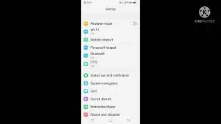 How to enable data usage on notification bar in Android phone