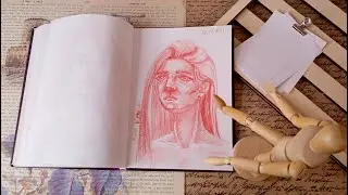 Обзор скетчбука №6. Часть 3