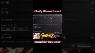 SPower Gaming Finally Reveals His Sensitivity & Controls🔥 | Best Competative Player Sensitivity