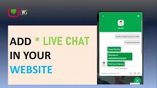 How to add Live Chat option in website | Live chat in PHP