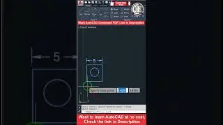 Scaling Reference Command I Autocad Tutorials I 