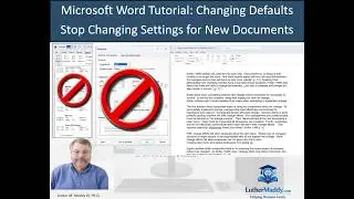 Microsoft Word: Learn to change default line and paragraph spacing for all new documents