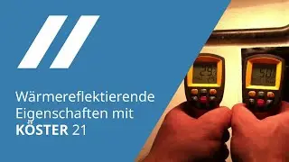 KÖSTER 21 - Abdichtung mit Wärmereflektion