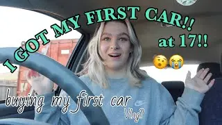 BUYING MY FIRST CAR AT 17!!! | empty car tour! | Toyota echo | car's name? |