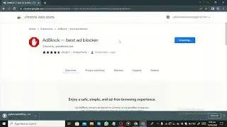 How to set adblocker extension to chrome